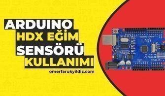 Arduino HDX Eğim Sensörü Kullanımı