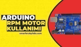 Arduino RPM Motor Kullanımı